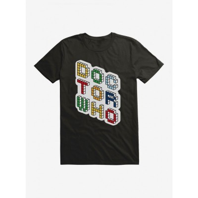 Doctor Who 13th Doctor Cubed Badge Unisex T-Shirt