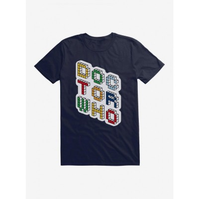 Doctor Who 13th Doctor Cubed Badge Unisex T-Shirt