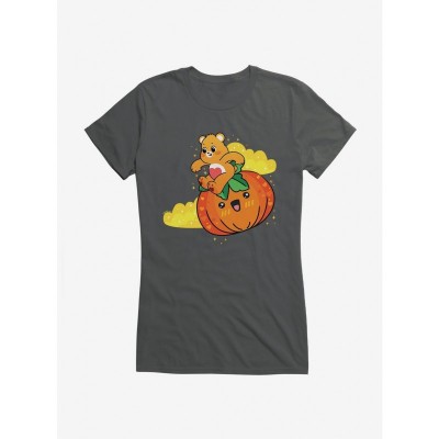 Care Bears Pumpkin Ride Junior Girls Cotton T-Shirt