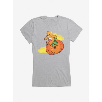 Care Bears Pumpkin Ride Junior Girls Cotton T-Shirt