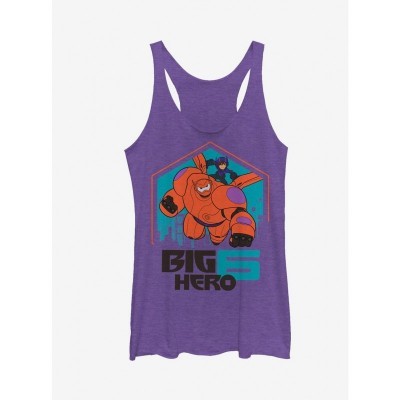 Big Hero 6 Baymax & Hiro San Fransokyo Purple Girls Tank Top