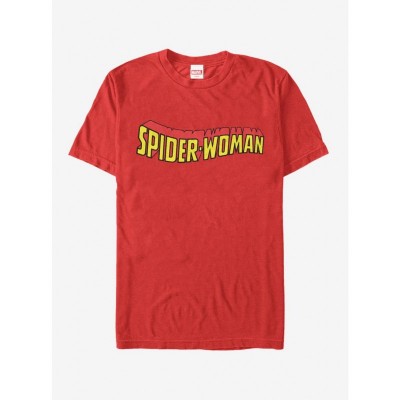 Marvel SpiderWomen T-Shirt - Red, Men's Size