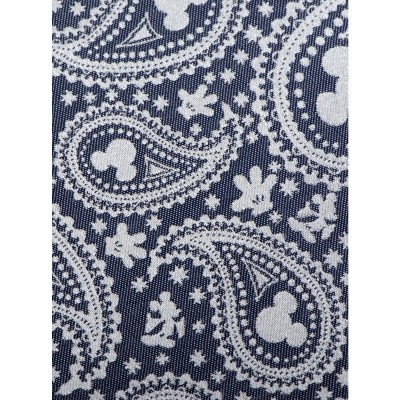Disney Men's Slim Paisley Tie with Mickey Mouse Icons