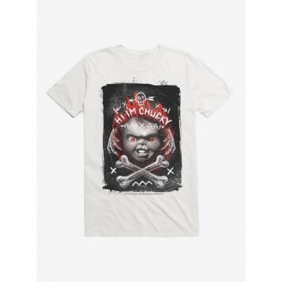 Chucky T-Shirt - Hi I'm Chucky Men's Lightweight Cotton Tee