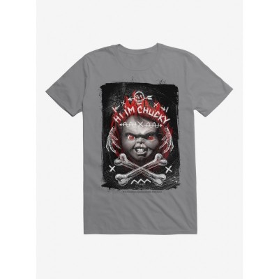 Chucky T-Shirt - Hi I'm Chucky Men's Lightweight Cotton Tee