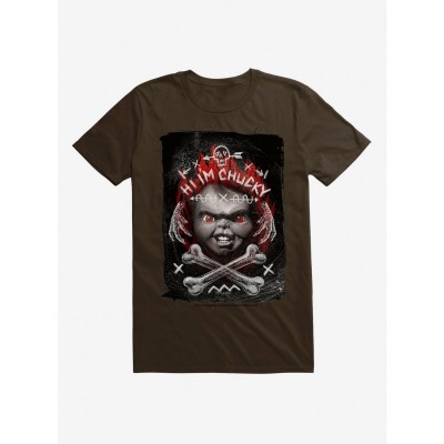 Chucky T-Shirt - Hi I'm Chucky Men's Lightweight Cotton Tee