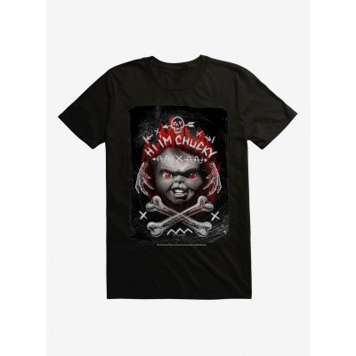 Chucky T-Shirt - Hi I'm Chucky Men's Lightweight Cotton Tee