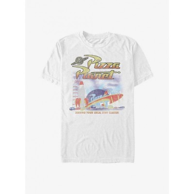Disney Pixar Toy Story Pizza Planet White T-Shirt for Men