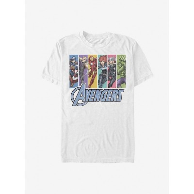 Marvel Avengers Unity White T-Shirt for Men