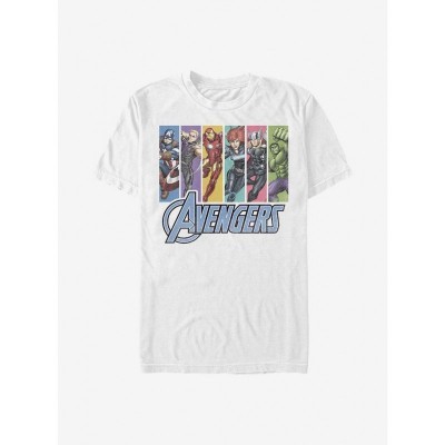 Marvel Avengers Unity White T-Shirt for Men