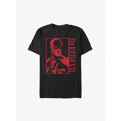 Marvel's Daredevil Soft Graphic Tee - Black Men's Size
