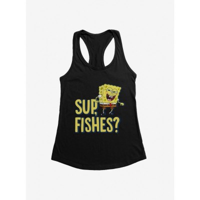 SpongeBob SquarePants Fishes Graphic Lightweight Tank for Girls