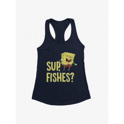SpongeBob SquarePants Fishes Graphic Lightweight Tank for Girls