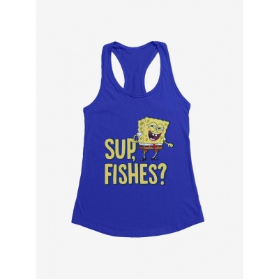 SpongeBob SquarePants Fishes Graphic Lightweight Tank for Girls