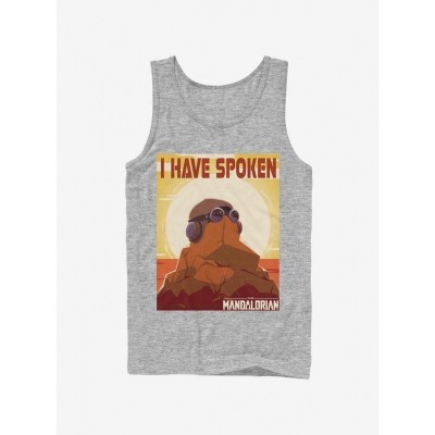 The Mandalorian Rip Kuill Tank Top - Grey for Men