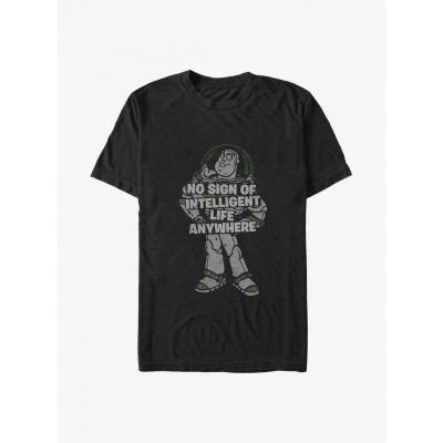 Disney Pixar Toy Story Buzz Lightyear Big & Tall Unisex T-Shirt - Black