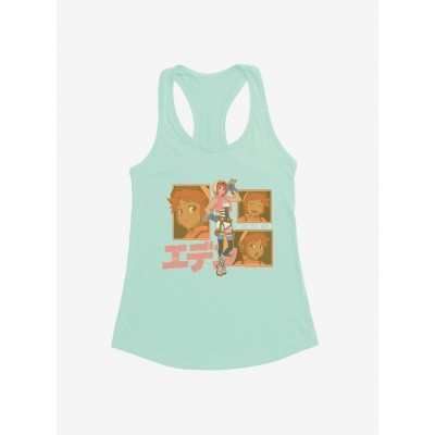 Eden Sara Lightweight Japanese Logo Tank for Girls