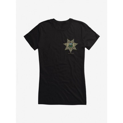Twin Peaks Icon Sheriff Badge T-Shirt for Girls