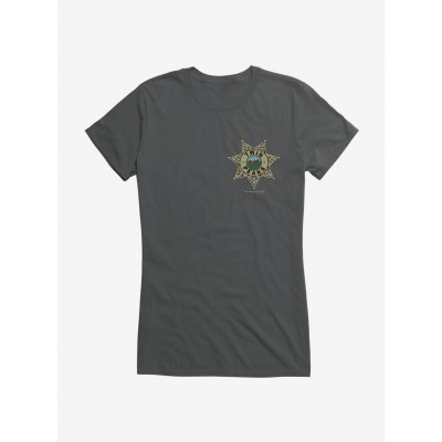 Twin Peaks Icon Sheriff Badge T-Shirt for Girls