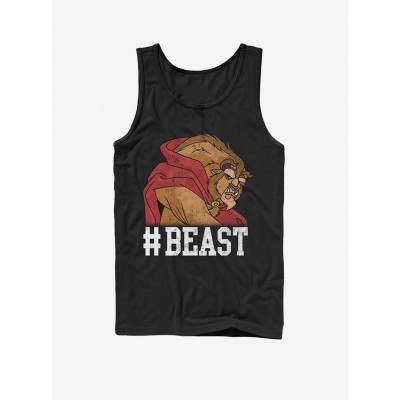 Disney Men's Beast Black Tank Top