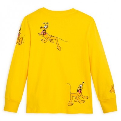 Pluto's Cutest Poses Long Sleeve T-Shirt for Boys