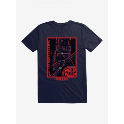 Cobra Kai Valley Map Tee - Lightweight Unisex Cotton Shirt