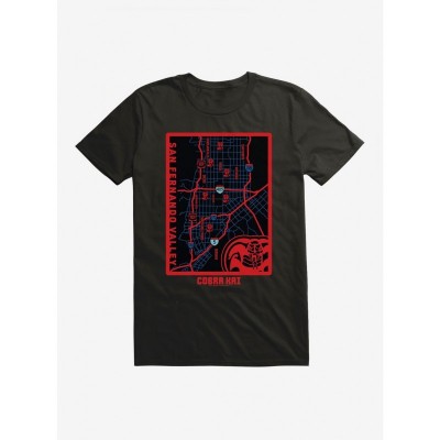 Cobra Kai Valley Map Tee - Lightweight Unisex Cotton Shirt