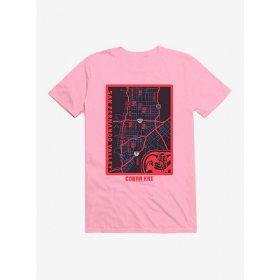 Cobra Kai Valley Map Tee - Lightweight Unisex Cotton Shirt