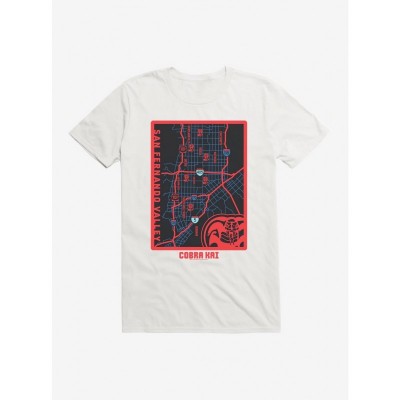 Cobra Kai Valley Map Tee - Lightweight Unisex Cotton Shirt