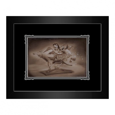 Lilo and Stitch Space Adventure Framed Print by Noah
