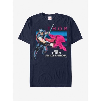 Marvel Thor Ragnarok Helmet T-Shirt - Unisex Navy Blue