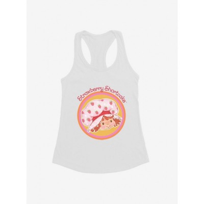 Strawberry Shortcake Vintage Inspired Girls Tank Top - White