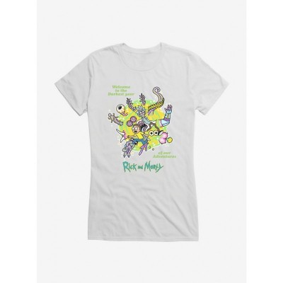 Rick And Morty Darkest Year Junior Girls T-Shirt