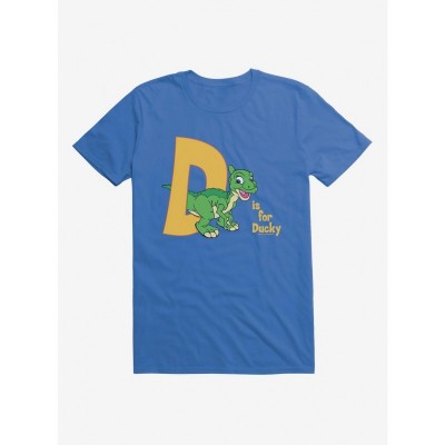 The Land Before Time D Is For Ducky Men's Lightweight Cotton T-Shirt