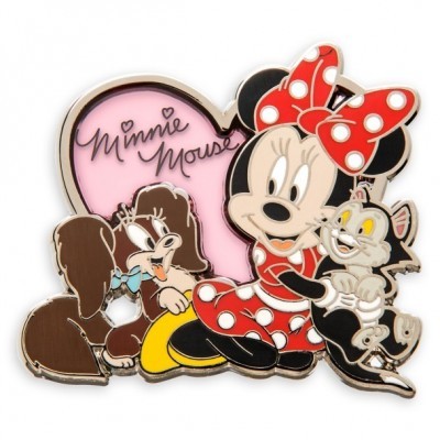 Minnie Mouse and Pet Friends Fifi Figaro Pin - Enamel Disney Collectible