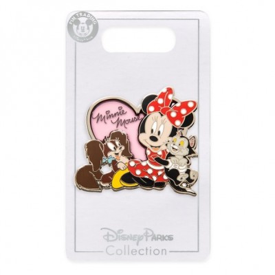 Minnie Mouse and Pet Friends Fifi Figaro Pin - Enamel Disney Collectible