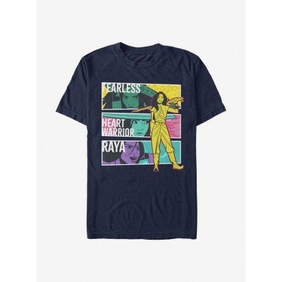 Disney Raya and the Last Dragon T-Shirt - Men's Boxup Design in Blue