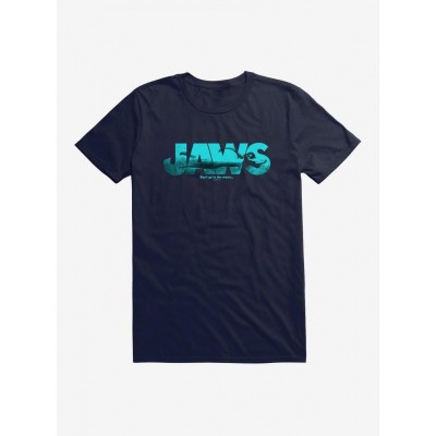 Jaws Script Lightweight Cotton Men's T-Shirt