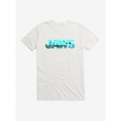 Jaws Script Lightweight Cotton Men's T-Shirt