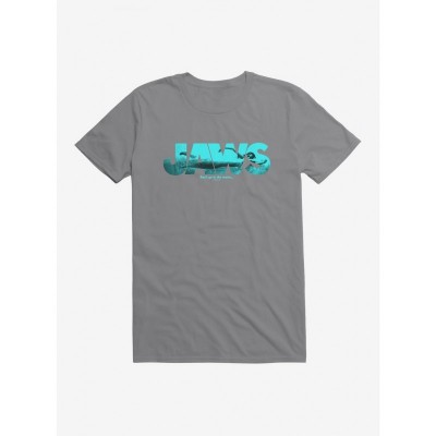 Jaws Script Lightweight Cotton Men's T-Shirt