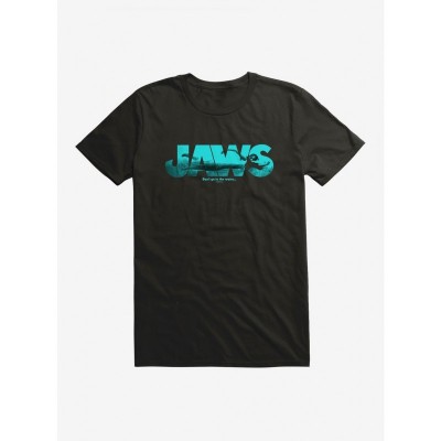 Jaws Script Lightweight Cotton Men's T-Shirt