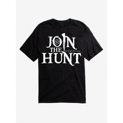 Supernatural Hunt Logo Men's Cotton T-Shirt