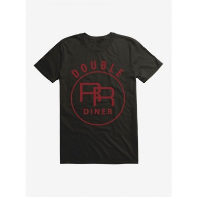 Twin Peaks Diner Icon T-Shirt for Men - Lightweight Cotton