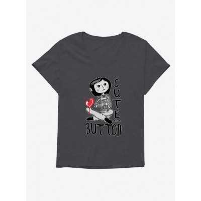 Coraline Cute Graphic Tee for Girls Plus Size