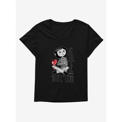 Coraline Cute Graphic Tee for Girls Plus Size