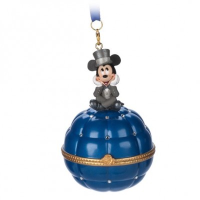Mickey Mouse Formal Wear Engagement Ring Box Ornament for Proposal