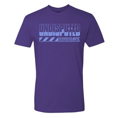 Men's Official UFC Undisputed Cotton T-Shirt - Purple