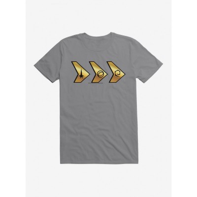 Star Trek Official Starfleet Badge Crew Neck T-Shirt for Men