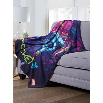 Marvel's Soft & Cozy Guardians of the Galaxy Rocket X Throw Blanket