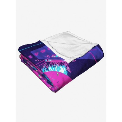 Marvel's Soft & Cozy Guardians of the Galaxy Rocket X Throw Blanket